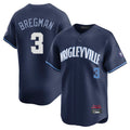 tocy C.Cubs #3 Alex Bregman Navy City Connect Limited Home Stitched Jerseys