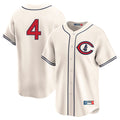 tocy C.Cubs #4 Pete Crow-Armstrong Player Cream Field of Dreams Limited Home Game Stitched Jerseys