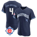 tocy C.Cubs #4 Pete Crow-Armstrong Player Navy City Connect 150th Anniversary Limited Elite Home Stitched Jerseys