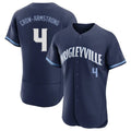 tocy C.Cubs #4 Pete Crow-Armstrong Player Navy City Connect Limited Elite Home Stitched Jerseys