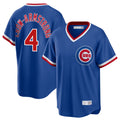 tocy C.Cubs #4 Pete Crow-Armstrong Player Royal T-shirt Cooperstown Collection Limited Stitched Jerseys