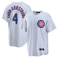 tocy C.Cubs #4 Pete Crow-Armstrong Player White Game Home Stitched Jerseys