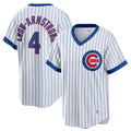 tocy C.Cubs #4 Pete Crow-Armstrong Player White T-shirt Cooperstown Collection Limited Stitched Jerseys
