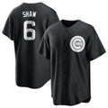 tocy C.Cubs #6 Matt Shaw Player Black Game Stitched Jerseys