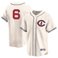 tocy C.Cubs #6 Matt Shaw Player Cream Field of Dreams Limited Home Game Stitched Jerseys