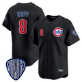 tocy C.Cubs #8 Ian Happ Player Black Vapor Premier Limited Home Stitched Jerseys