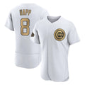 tocy C.Cubs #8 Ian Happ Player Gold All-Star Limited Elite Home Game Stitched Jerseys