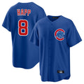 tocy C.Cubs #8 Ian Happ Player Royal Home Game Stitched Jerseys