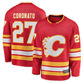 Tocy C.Flames #27 Matt Coronato Red Home Breakaway Jerseys