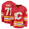 Tocy C.Flames #71 Simon Nemec Red Home Breakaway Jerseys