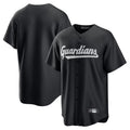 tocy C.Guardians Black Home Game Blank Player Stitched Jerseys