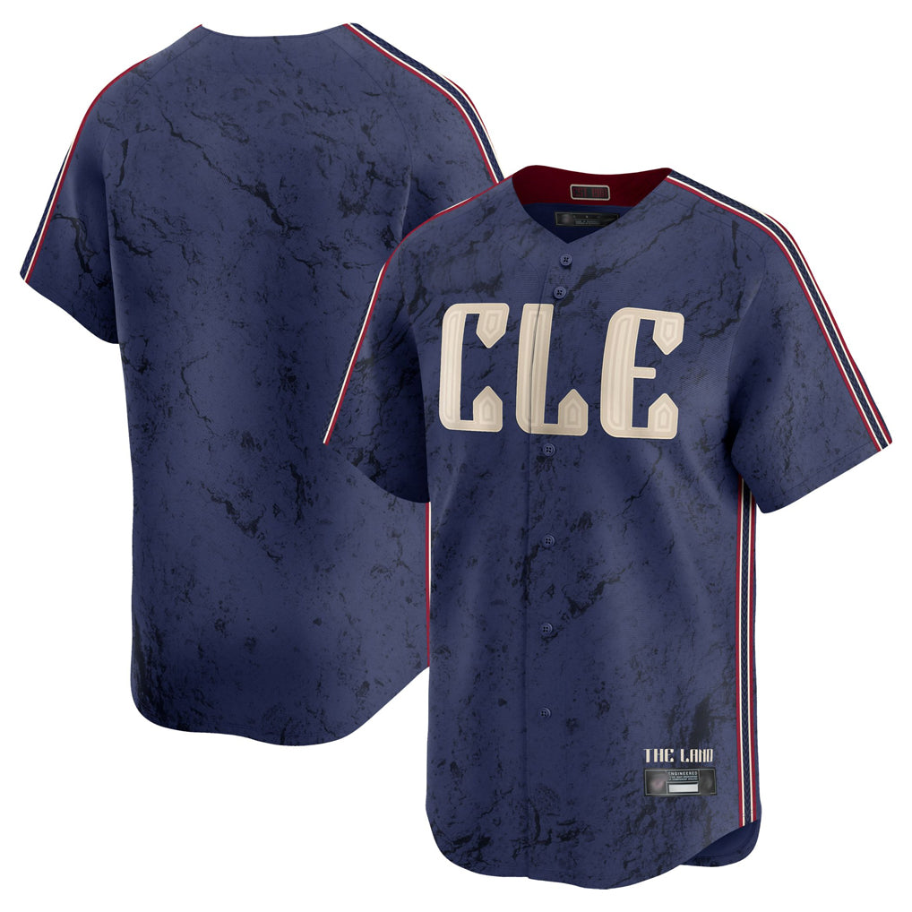 tocy C.Guardians Navy City Connect Limited Home Blank Player Stitched Jerseys
