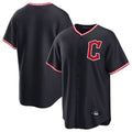 tocy C.Guardians Navy Home Game Blank Player Stitched Jerseys