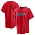 tocy C.Guardians Red Home Game Blank Player Stitched Jerseys
