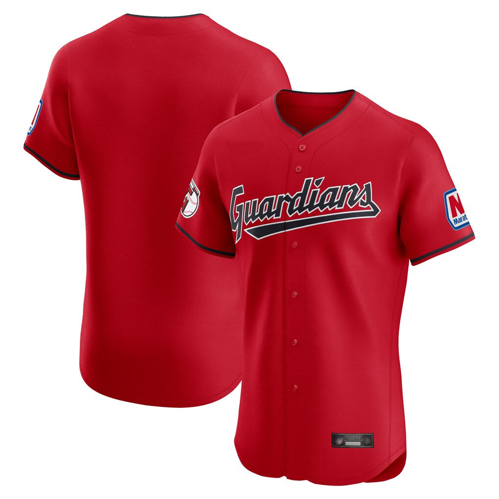 tocy C.Guardians Red Limited Elite Home Blank Player Stitched Jerseys