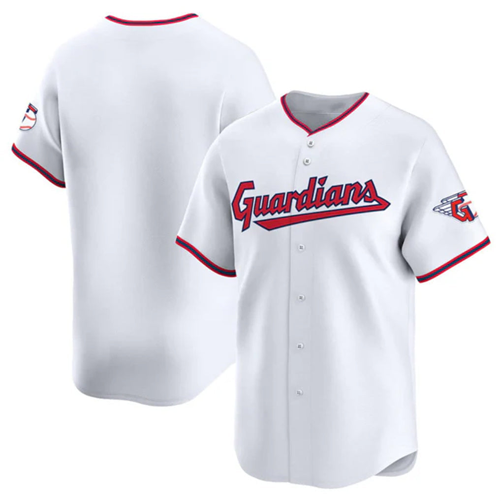 tocy C.Guardians White Limited Home Blank Player Stitched Jerseys