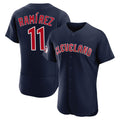 tocy C.Guardians #11 Jose Ramirez Player Navy Limited Elite Home Stitched Jerseys
