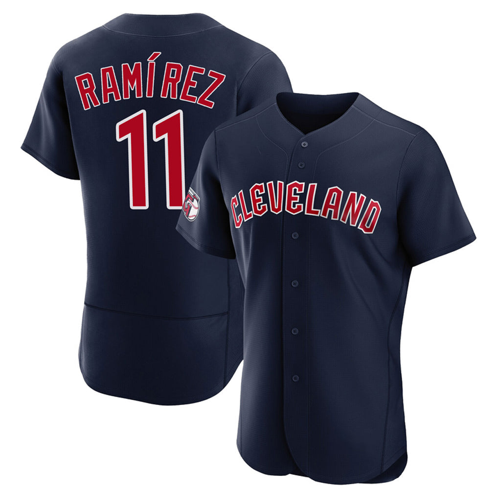 tocy C.Guardians #11 Jose Ramirez Player Navy Limited Elite Home Stitched Jerseys
