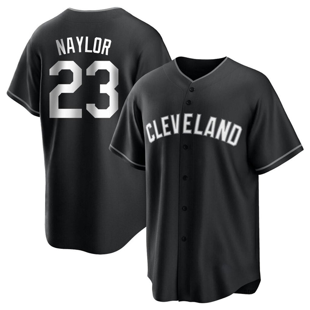 tocy C.Guardians #23 Bo Naylor Player Black Home Game Stitched Jerseys