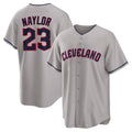 tocy C.Guardians #23 Bo Naylor Player Gray Game Home Stitched Jerseys