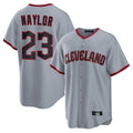 tocy C.Guardians #23 Bo Naylor Player Gray Home Game Stitched Jerseys