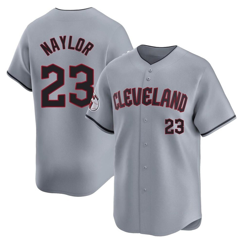 tocy C.Guardians #23 Bo Naylor Player Gray Road Limited Home Stitched Jerseys