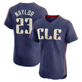 tocy C.Guardians #23 Bo Naylor Player Navy City Connect Limited Elite Home Stitched Jerseys
