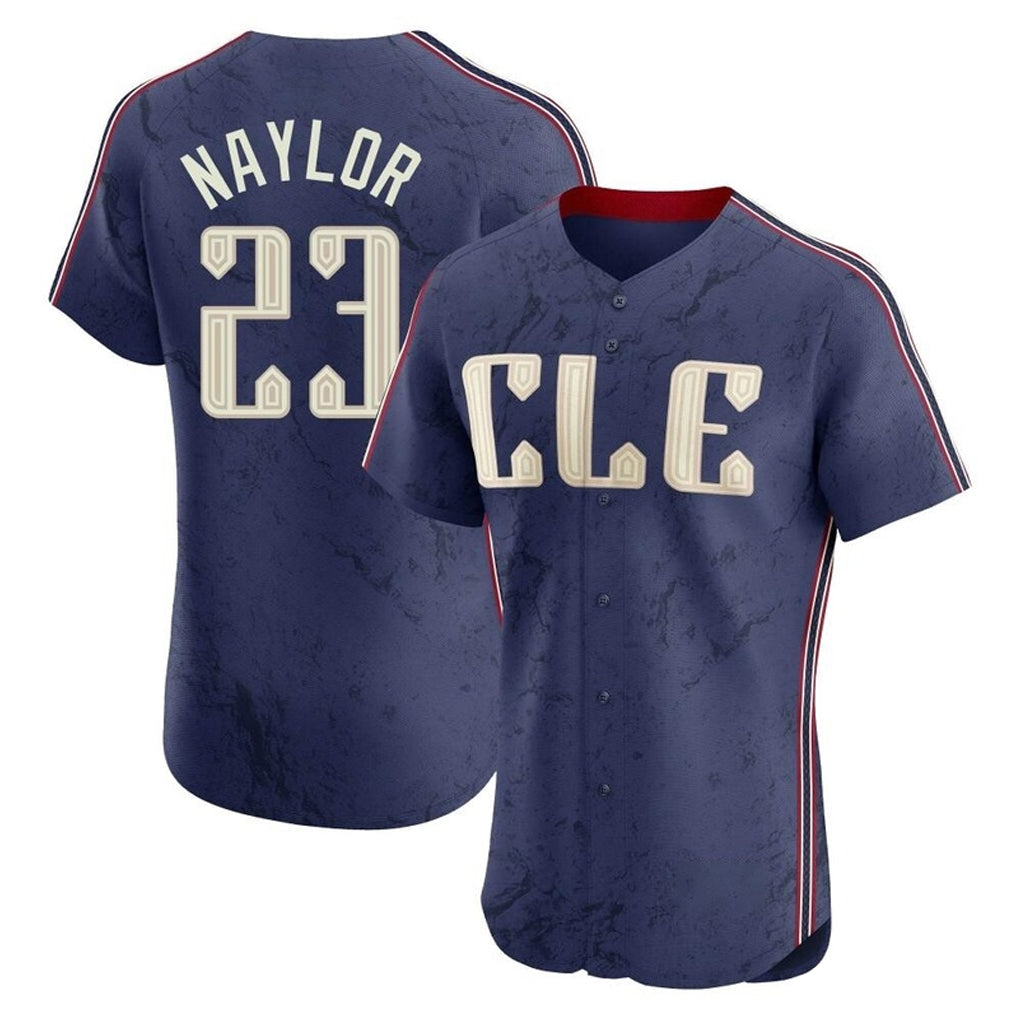 tocy C.Guardians #23 Bo Naylor Player Navy City Connect Limited Elite Home Stitched Jerseys