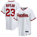 tocy C.Guardians #23 Bo Naylor Player White Game Home Stitched Jerseys