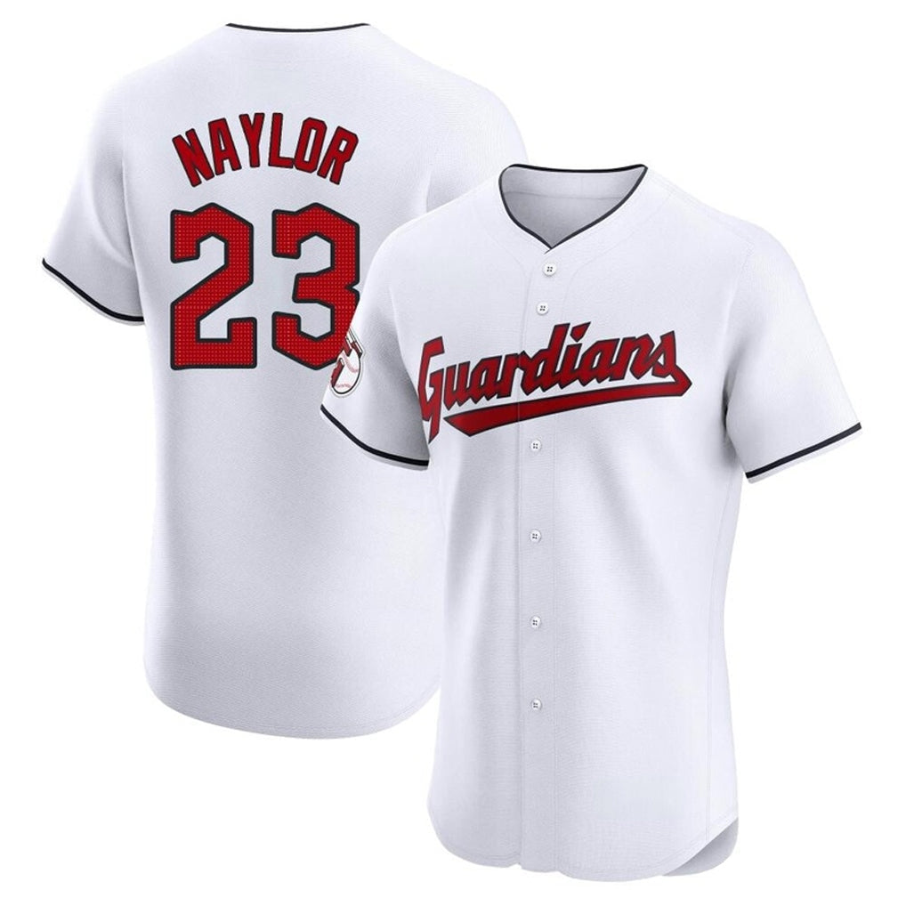 tocy C.Guardians #23 Bo Naylor Player White Limited Elite Home Stitched Jerseys