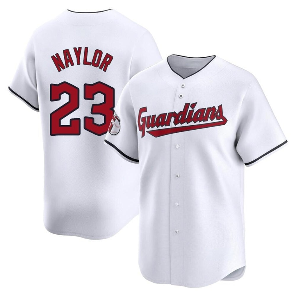 tocy C.Guardians #23 Bo Naylor Player White Limited Home Stitched Jerseys