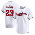 tocy C.Guardians #23 Bo Naylor Player White Limited Home Stitched Jerseys