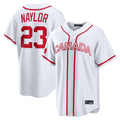 tocy C.Guardians #23 Bo Naylor Player White World Classic Home Game Stitched Jerseys