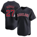 tocy C.Guardians #27 Austin Hedges Player Navy Limited Home Game Stitched Jerseys