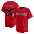 tocy C.Guardians #27 Austin Hedges Player Red Limited Home Stitched Jerseys