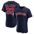 tocy C.Guardians #32 Gavin Williams Player Navy Limited Elite Home Stitched Jerseys
