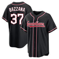 tocy C.Guardians #37 Travis Bazzana Player Black Fashion Out Home Game Stitched Jerseys