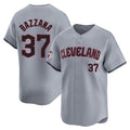 tocy C.Guardians #37 Travis Bazzana Player Gray Road Limited Home Stitched Jerseys