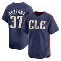 tocy C.Guardians #37 Travis Bazzana Player Navy City Connect Limited Home Stitched Jerseys