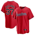tocy C.Guardians #37 Travis Bazzana Player Red Home Game Stitched Jerseys