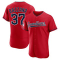 tocy C.Guardians #37 Travis Bazzana Player Red Limited Elite Home Stitched Jerseys