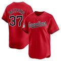 tocy C.Guardians #37 Travis Bazzana Player Red Limited Home Stitched Jerseys
