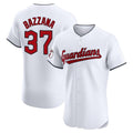 tocy C.Guardians #37 Travis Bazzana Player White Limited Elite Home Stitched Jerseys