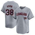 tocy C.Guardians #38 Steven Kwan Player Gray Road Limited Home Stitched Jerseys