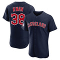 tocy C.Guardians #38 Steven Kwan Player Navy Limited Elite Home Stitched Jerseys