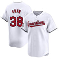 tocy C.Guardians #38 Steven Kwan Player White Limited Home Stitched Jerseys