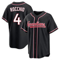 tocy C.Guardians #4 Brayan Rocchio Player Black Fashion Out Home Game Stitched Jerseys