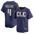 tocy C.Guardians #4 Brayan Rocchio Player Navy City Connect Limited Home Stitched Jerseys
