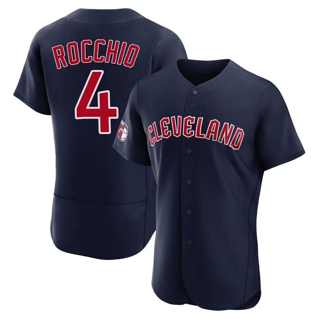 tocy C.Guardians #4 Brayan Rocchio Player Navy Limited Elite Home Stitched Jerseys