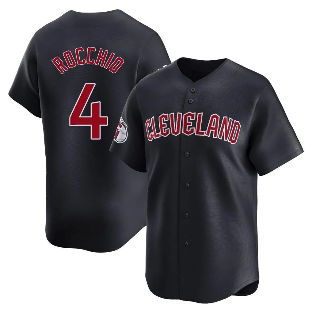 tocy C.Guardians #4 Brayan Rocchio Player Navy Limited Home Game Stitched Jerseys